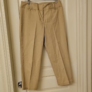 Westbound Tan Cotton Blend Pants